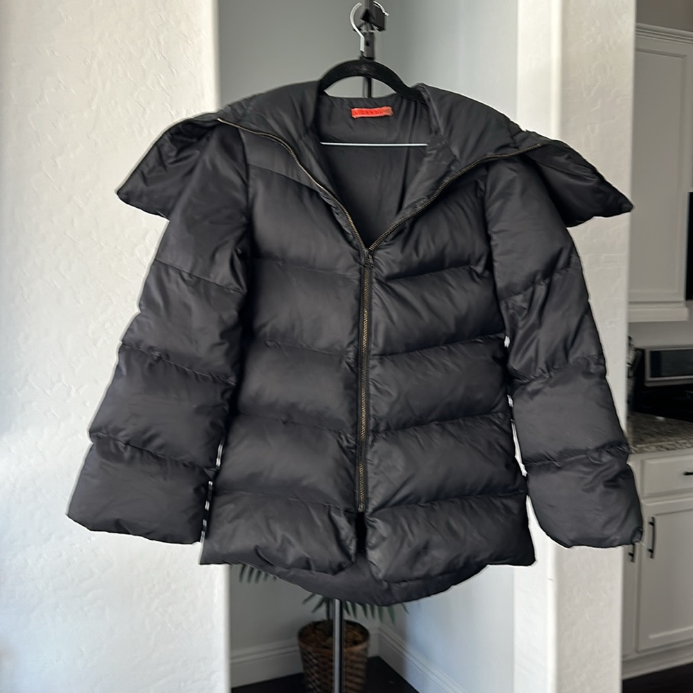 Alice + Olivia Black Puffer Jacket